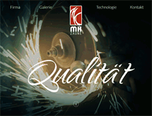 Tablet Screenshot of mk-zaune.de